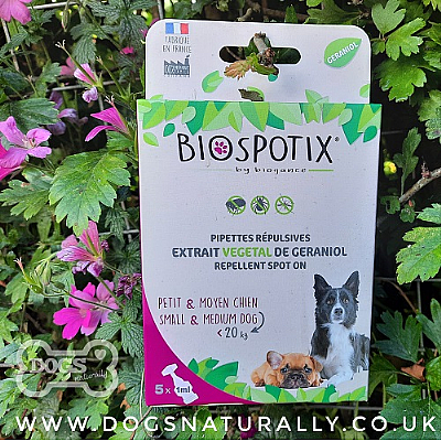 Biospotix Spot On 100% Natural Dog Flea Treatment